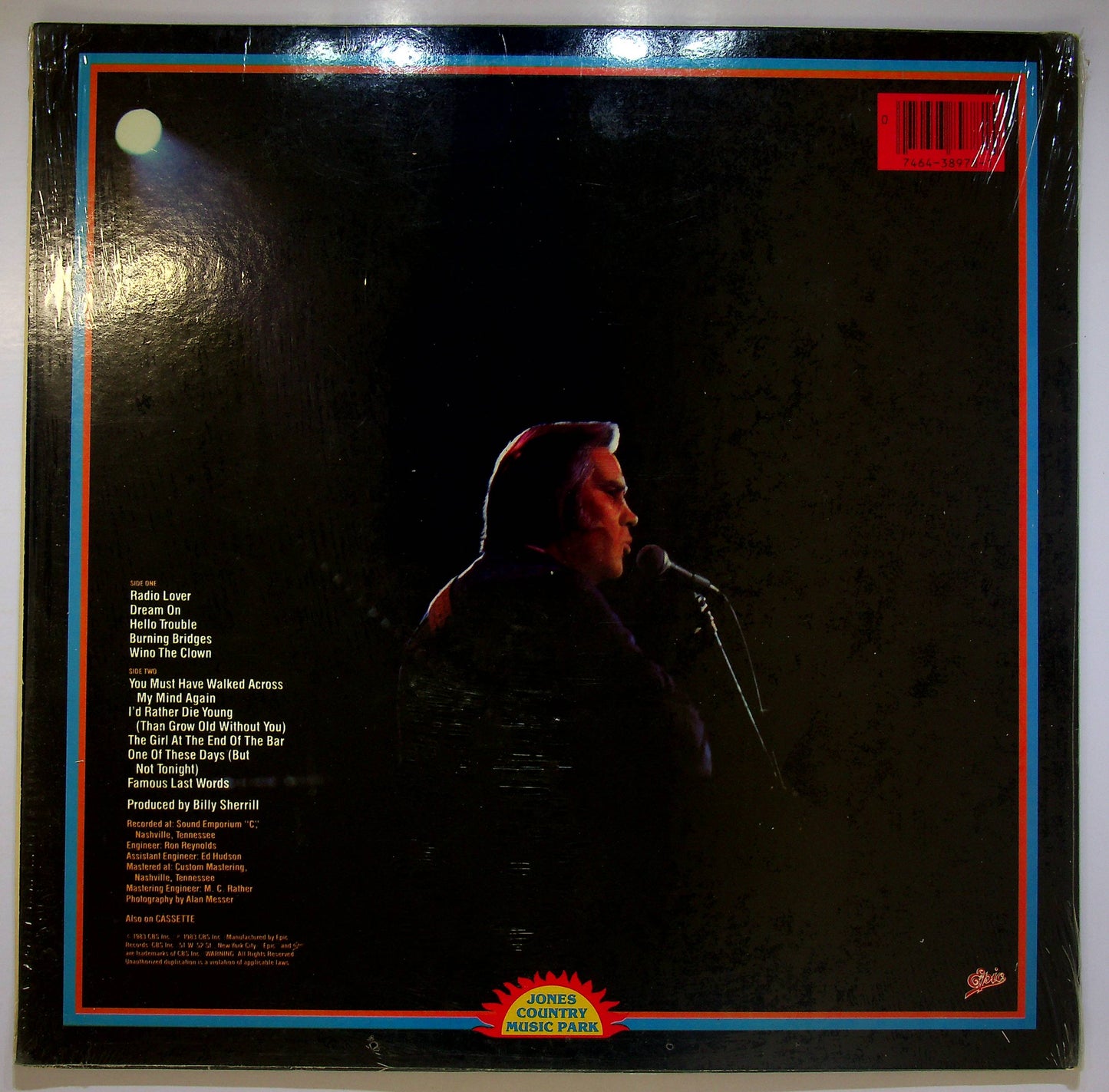 EBOND George Jones - Jones Country Vinile V082096