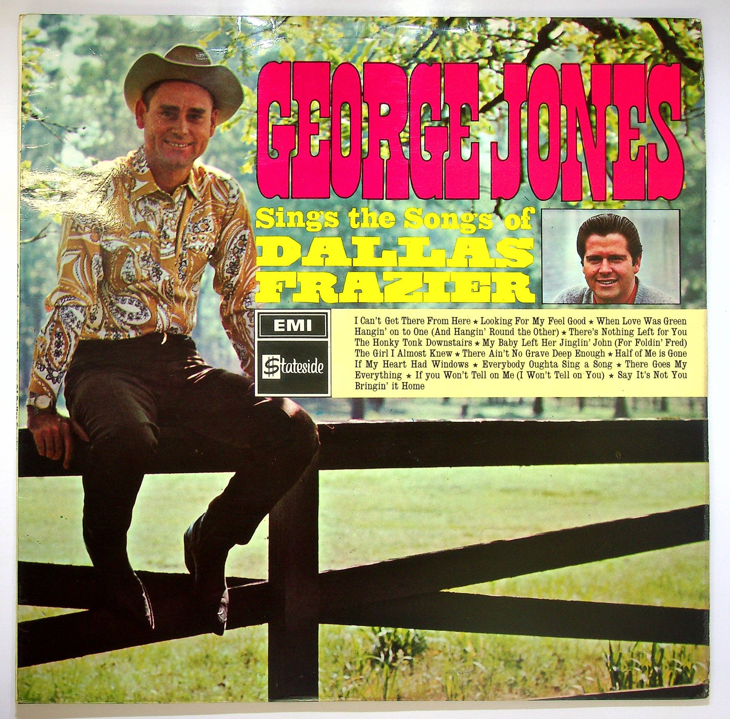 EBOND George Jones - Sings The Songs Of Dallas Frazier Vinile V082097
