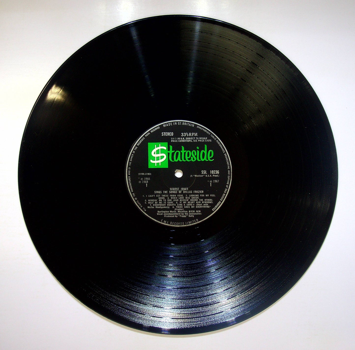 EBOND George Jones - Sings The Songs Of Dallas Frazier Vinile V082097