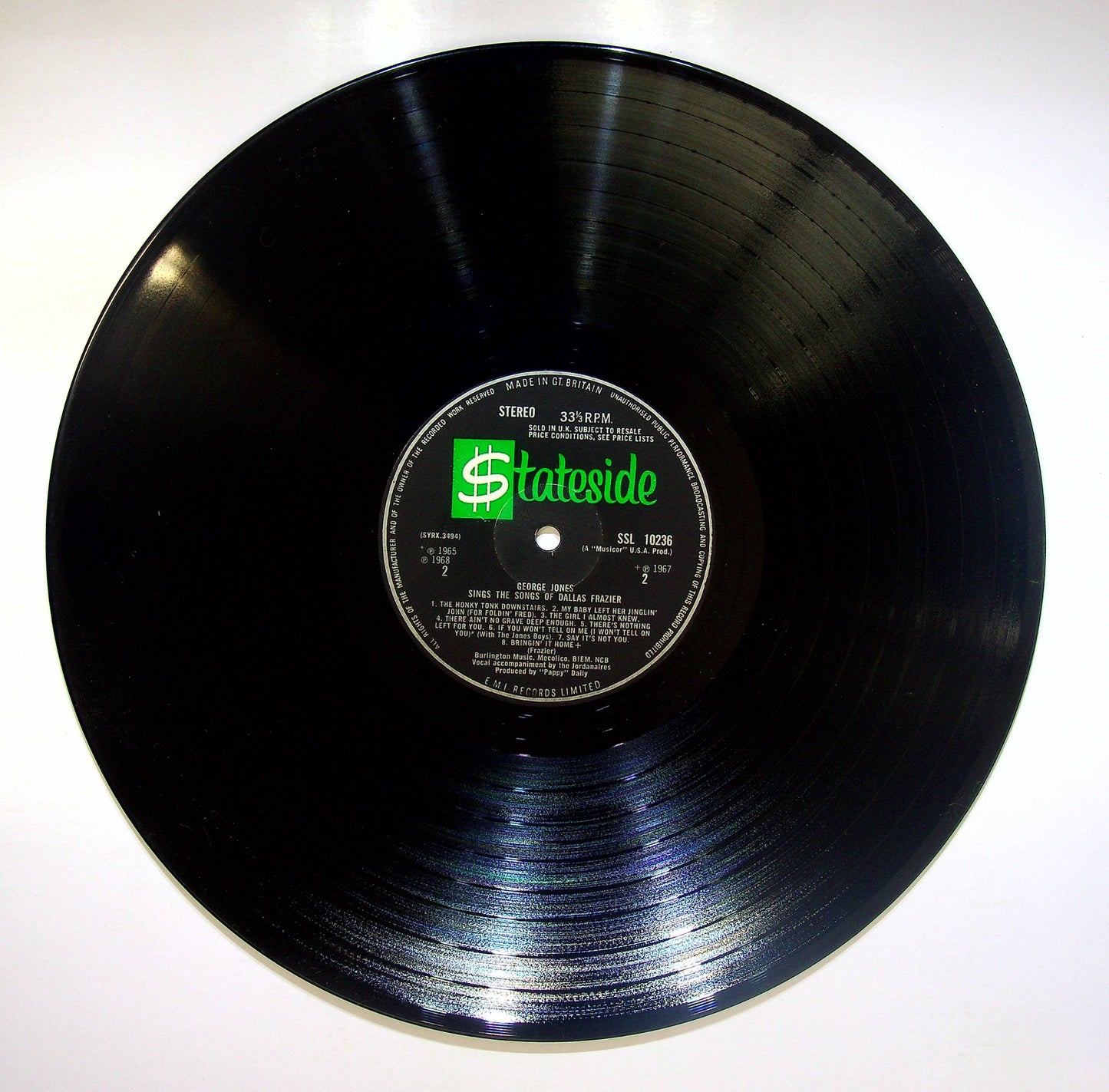 EBOND George Jones - Sings The Songs Of Dallas Frazier Vinile V082097