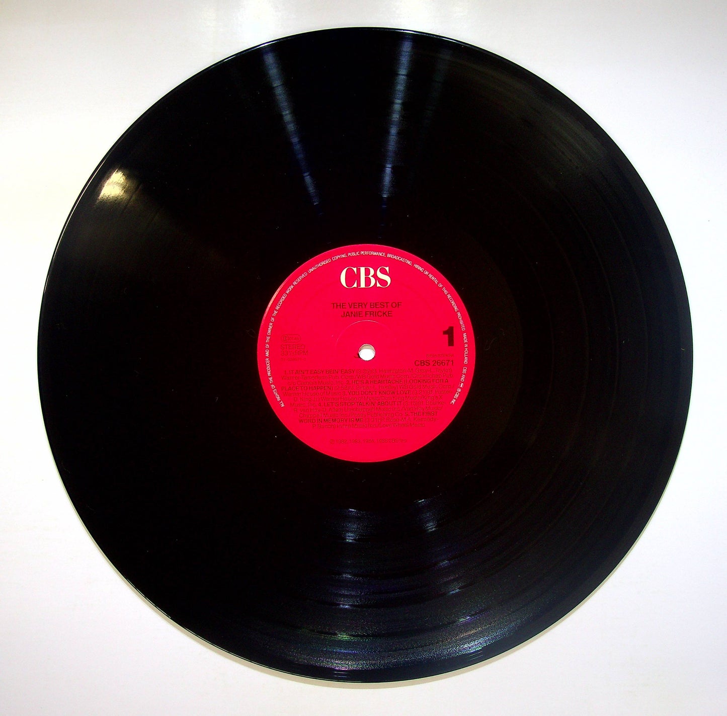 EBOND Janie Fricke - The Very Best Of Janie Vinile V082099