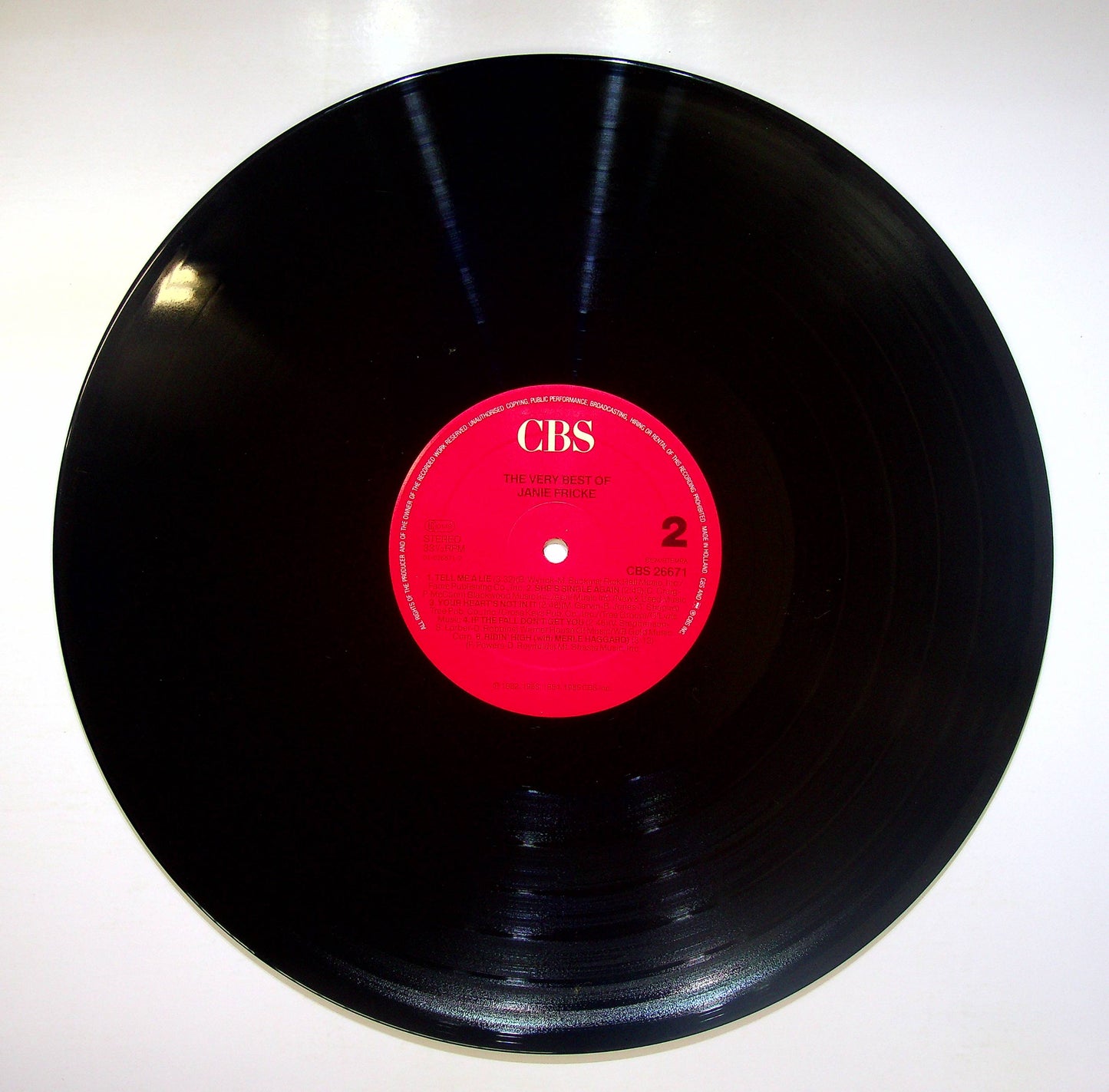 EBOND Janie Fricke - The Very Best Of Janie Vinile V082099