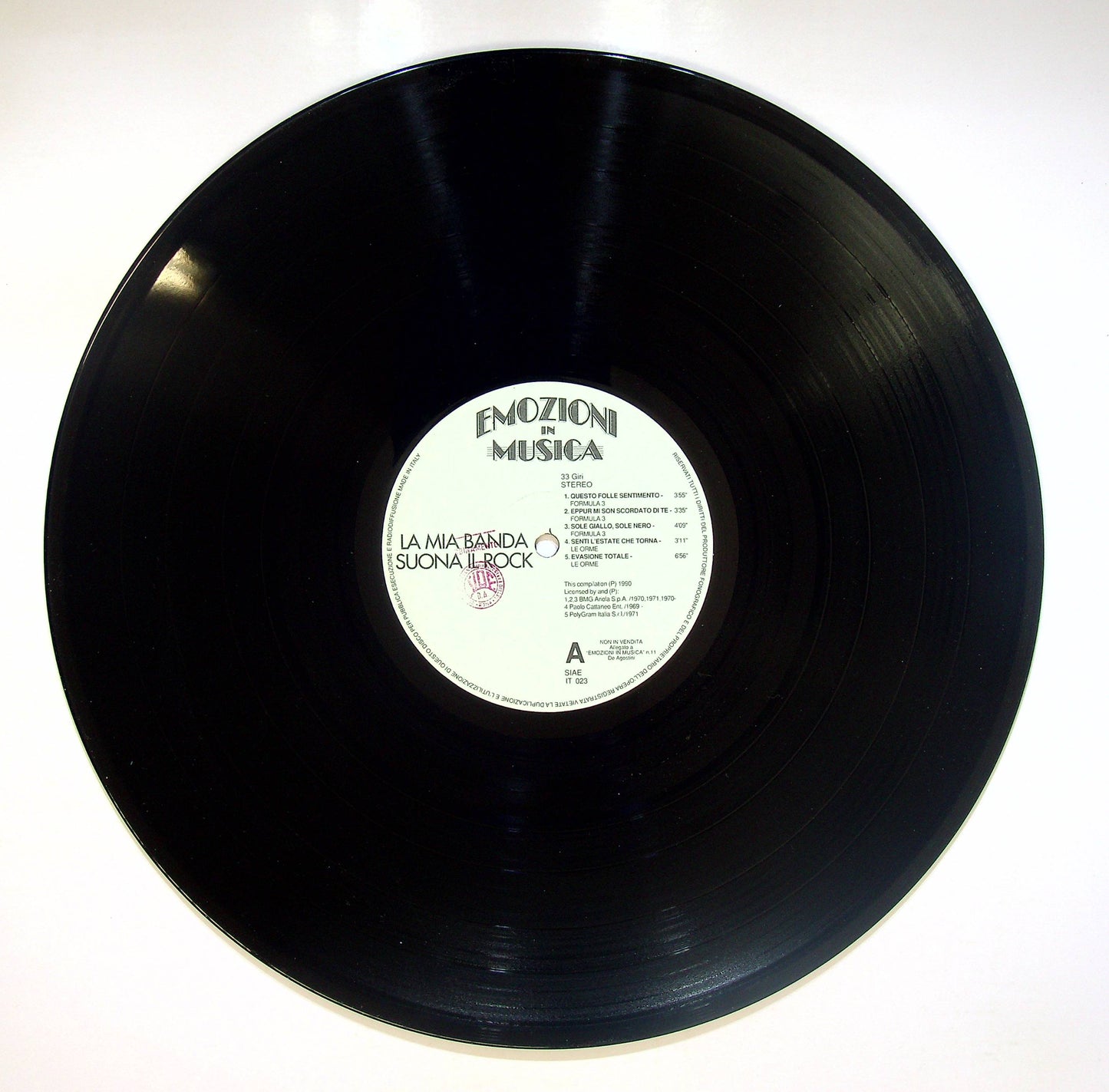 EBOND Various - La Mia Banda Suona Il Rock Vinile V082104