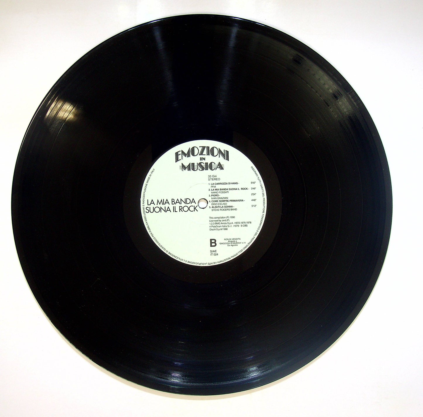 EBOND Various - La Mia Banda Suona Il Rock Vinile V082104