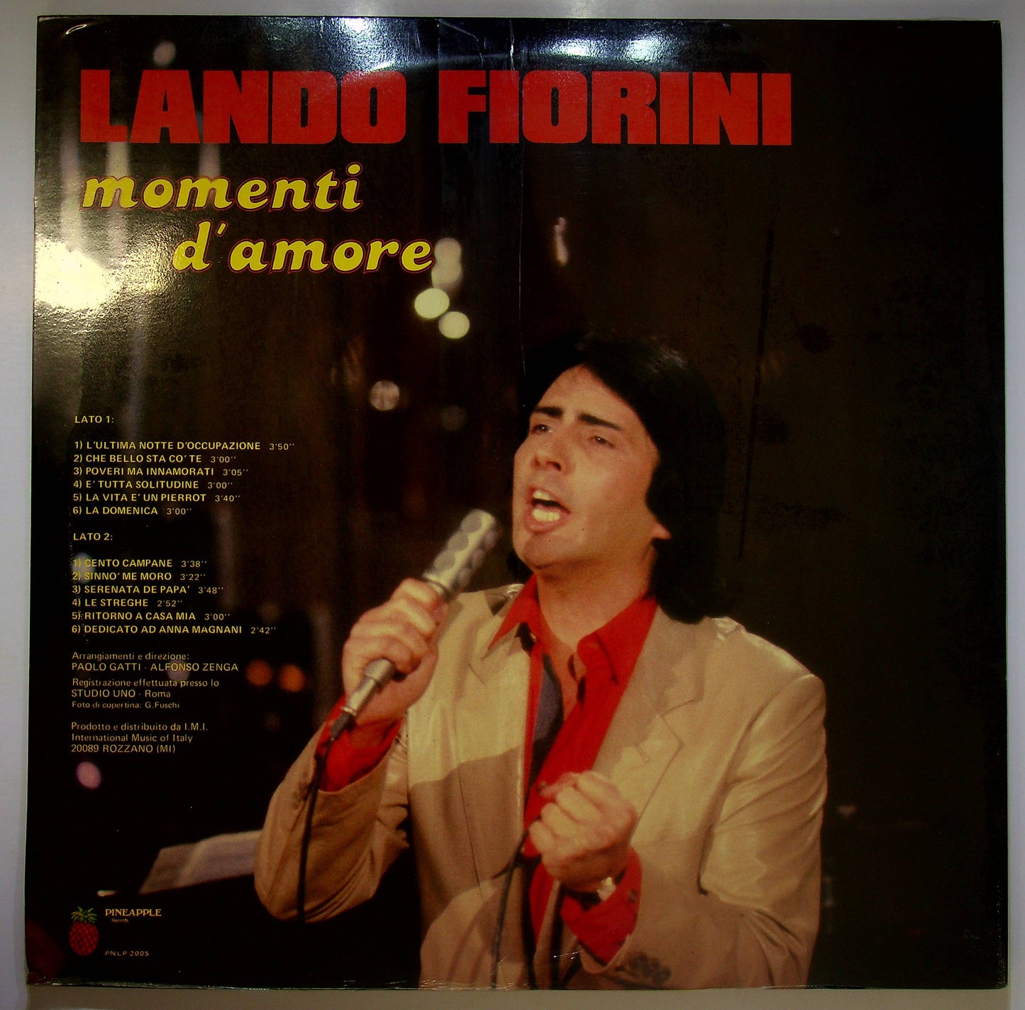 EBOND Lando Fiorini - Momenti D'amore Vinile V082129