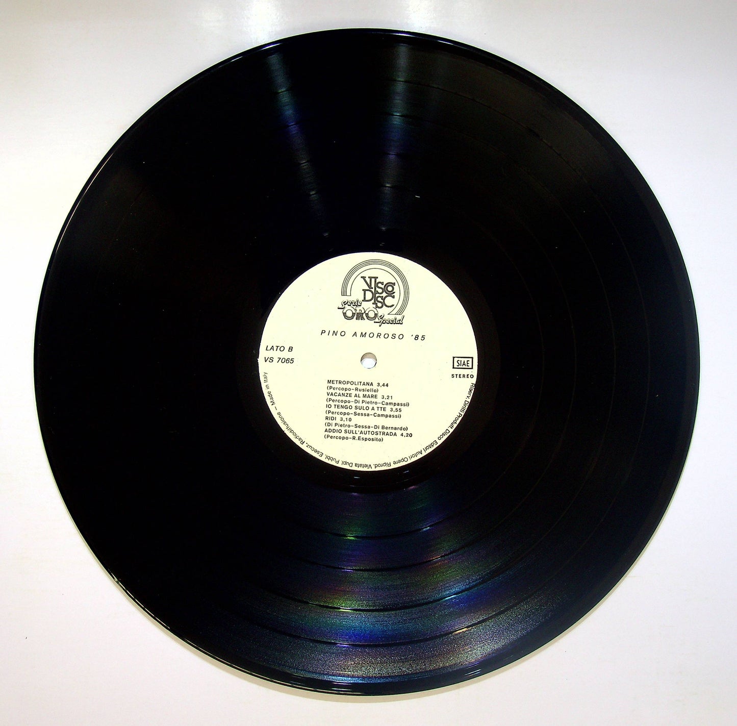 EBOND Pino Amoroso - Pino Amoroso '85 Vinile V082136