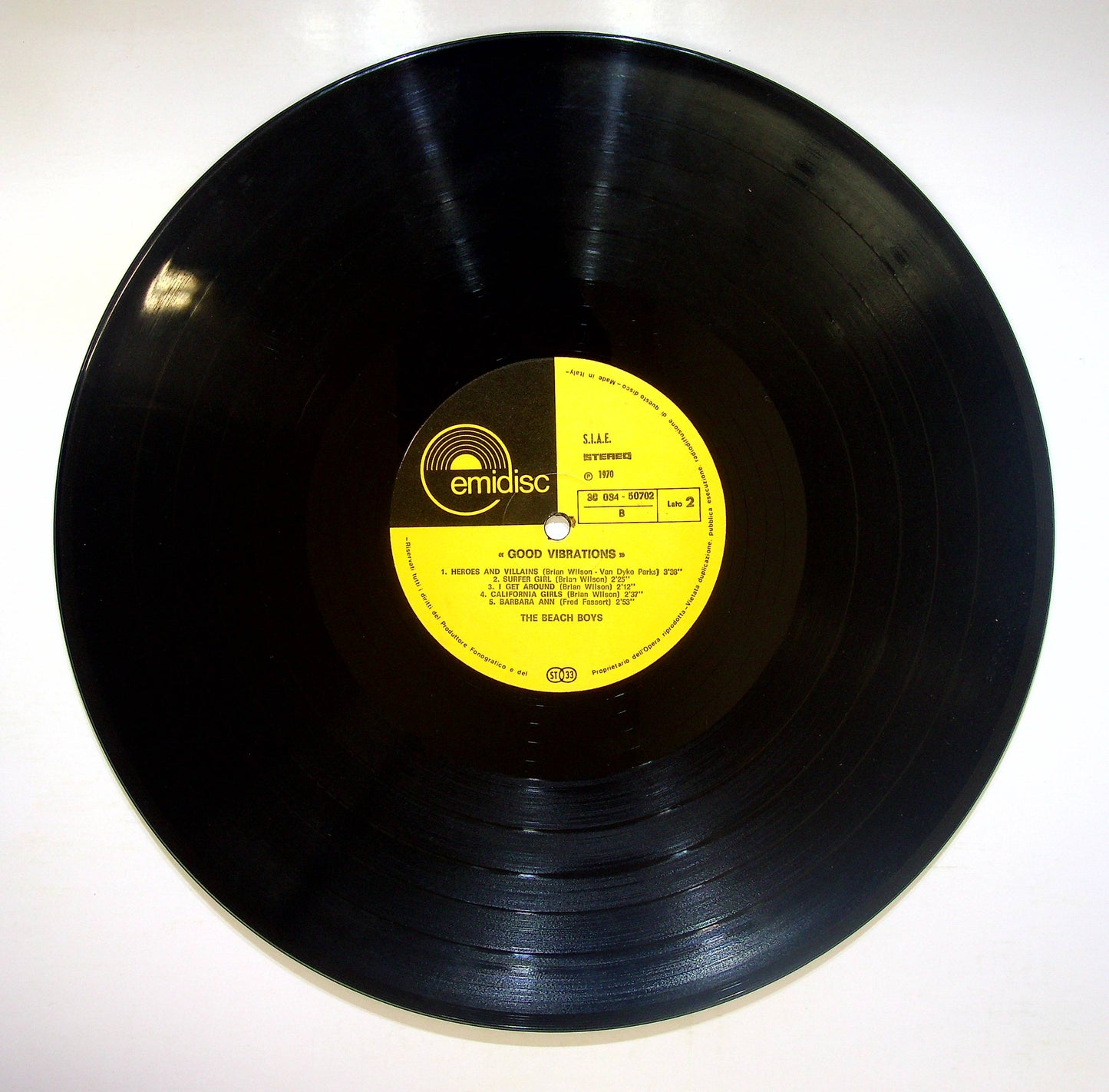 EBOND The Beach Boys - Good Vibrations Vinile V082140