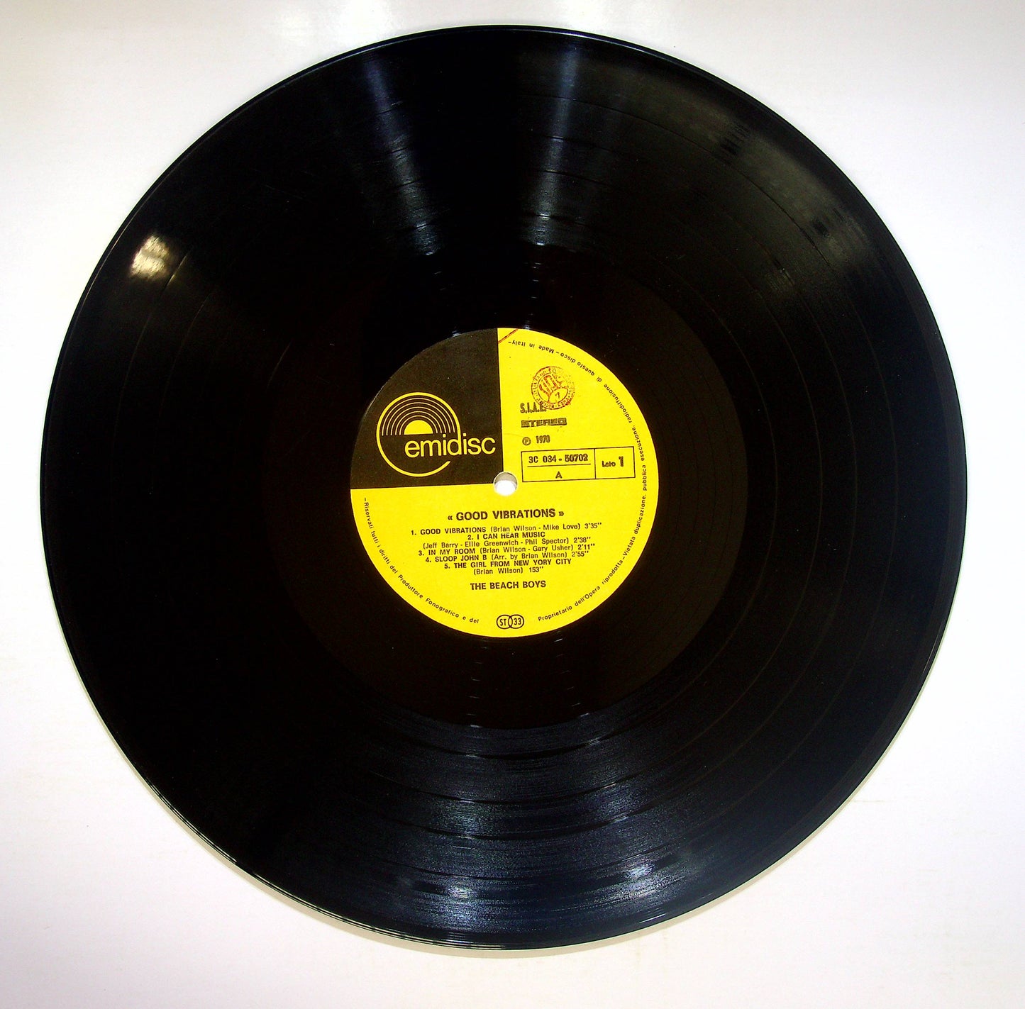 EBOND The Beach Boys - Good Vibrations Vinile V082140