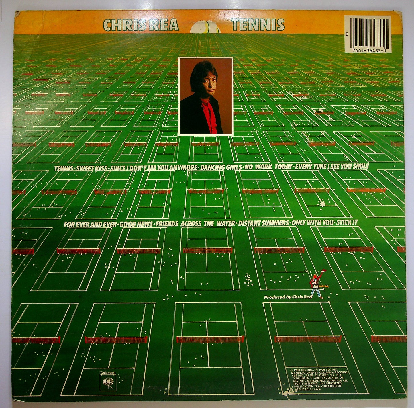 EBOND Chris Rea - Tennis Vinile V082144