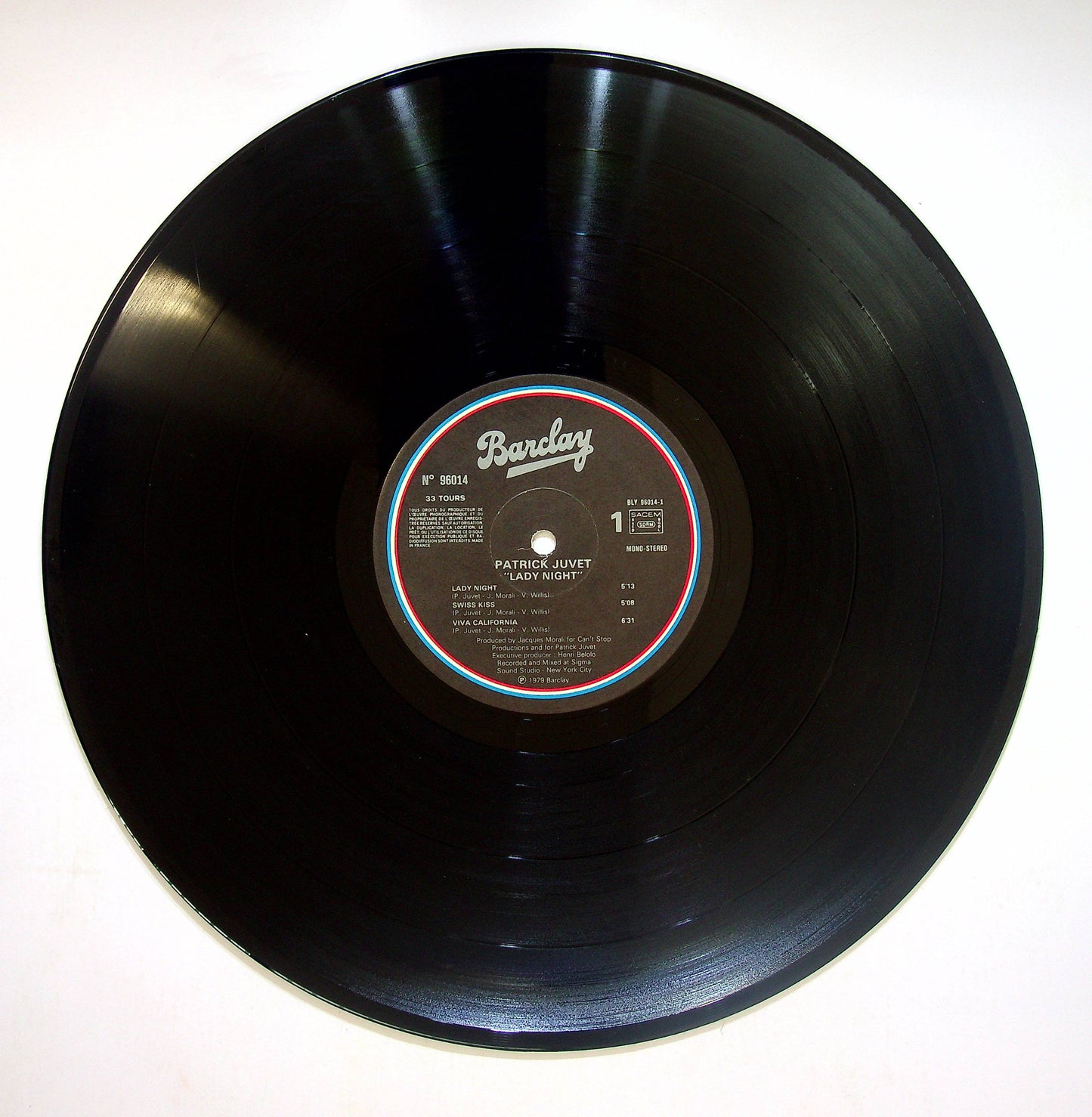 EBOND Patrick Juvet - Lady Night Vinile V083000