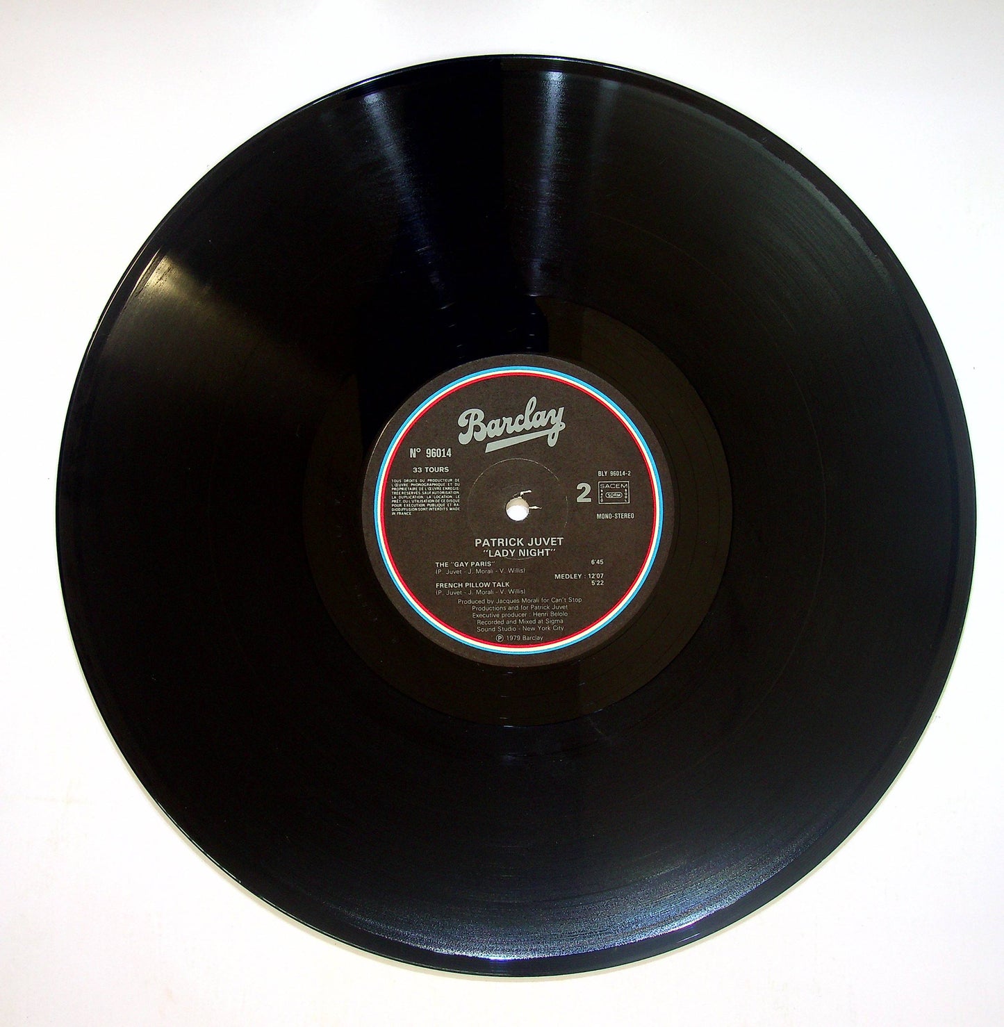 EBOND Patrick Juvet - Lady Night Vinile V083000
