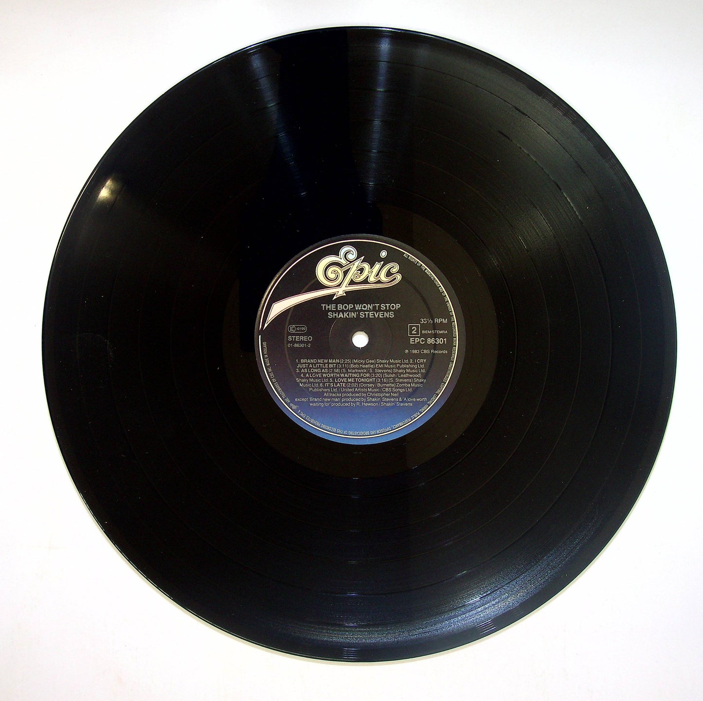 EBOND Shakin' Stevens - The Bop Won't Stop Vinile V083008