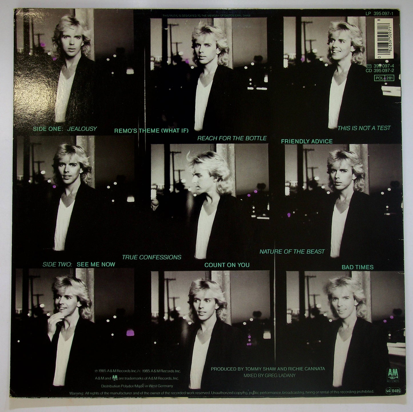 EBOND Tommy Shaw - What If Vinile V083009