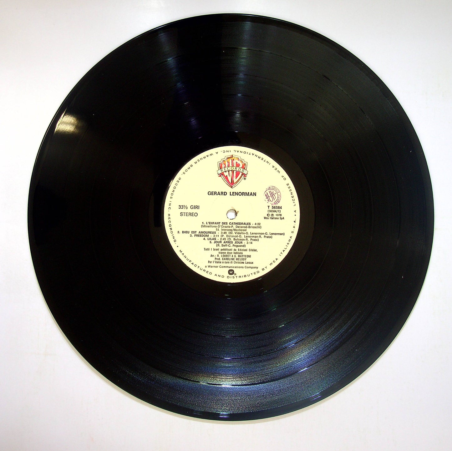 EBOND Gerard Lenorman - Gerard Lenorman Vinile V083012