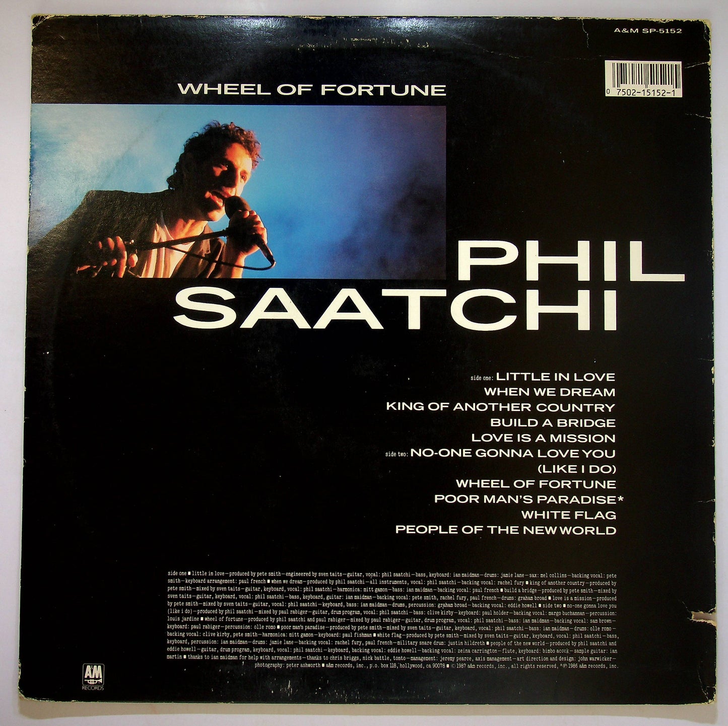 EBOND Phil Saatchi - Wheel Of Fortune Vinile V083023