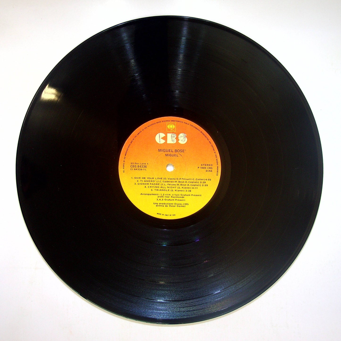 EBOND Miguel Bose' - Miguel Vinile V083026
