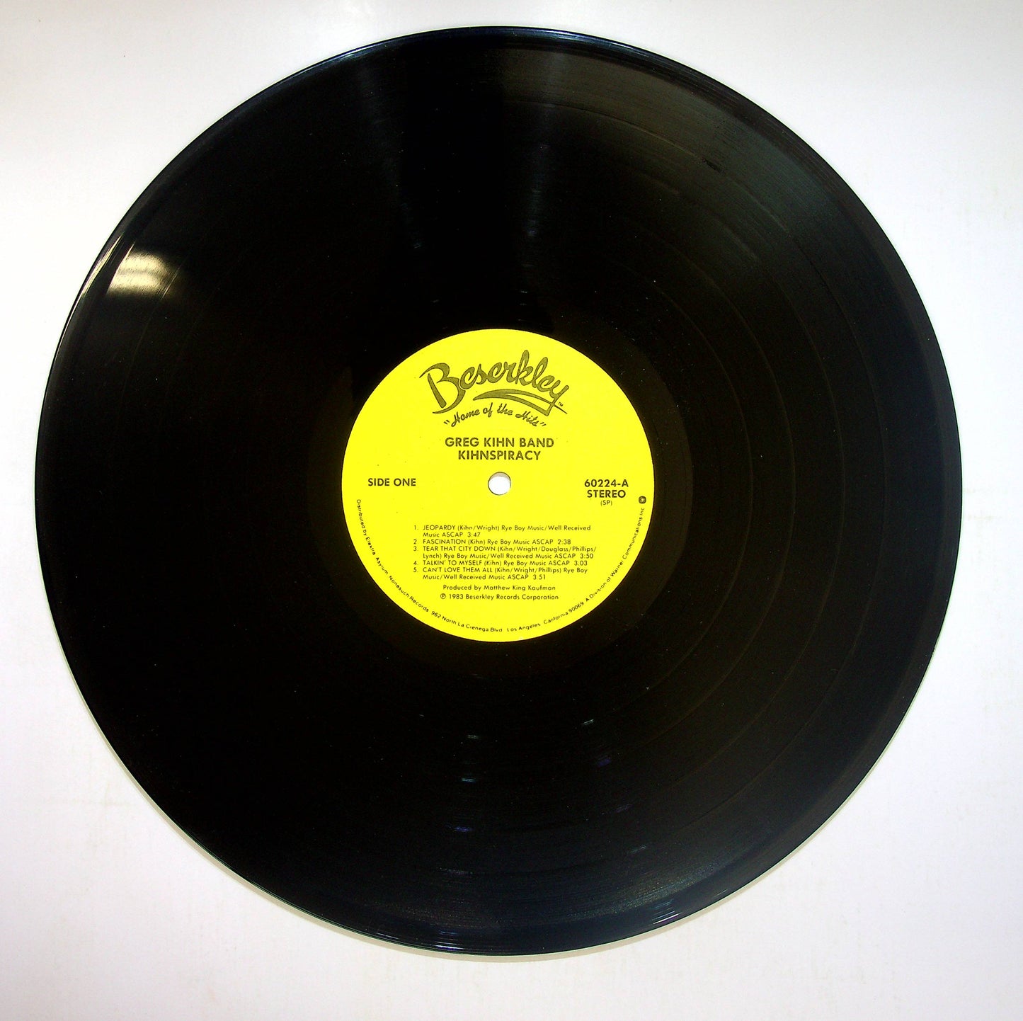 EBOND Greg Kihn Band - Kihnspiracy Vinile V083028
