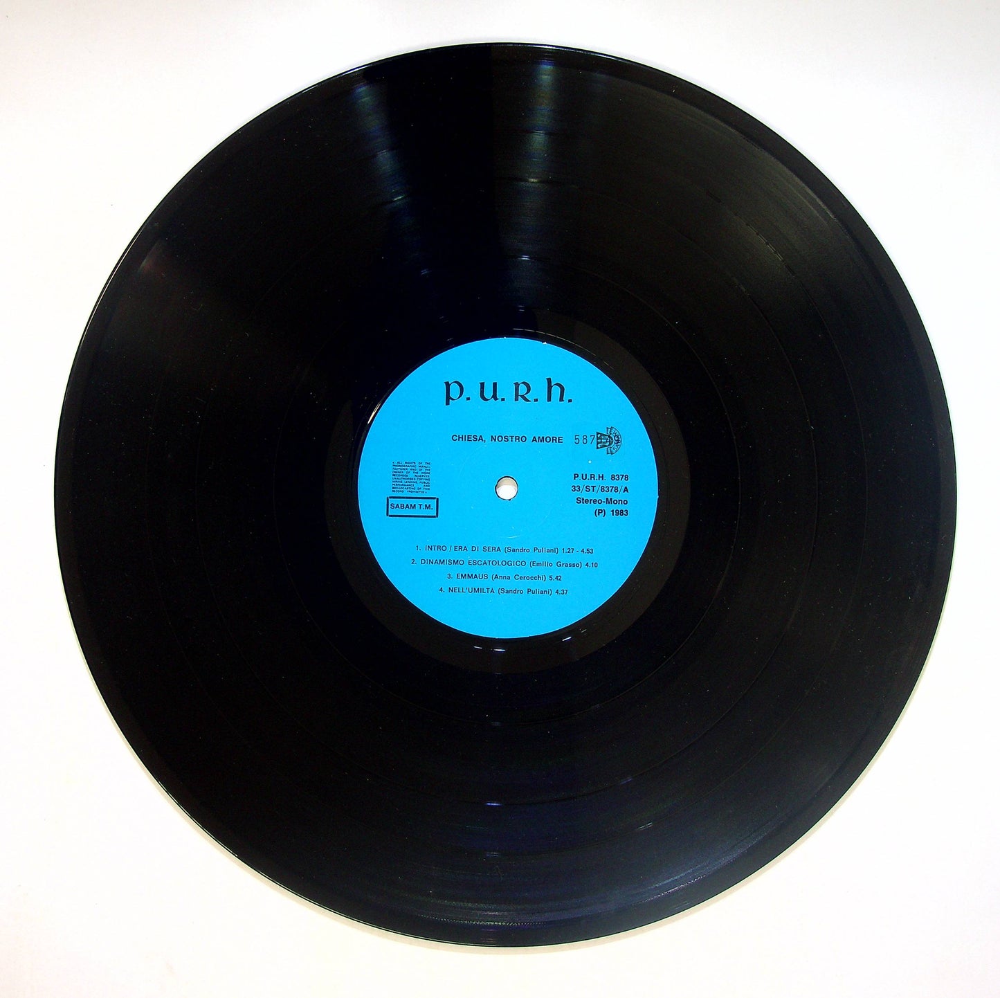 EBOND Chiesa Nostro Amore Canti della Pia Unio Redemptor Hominis Vinile V083041