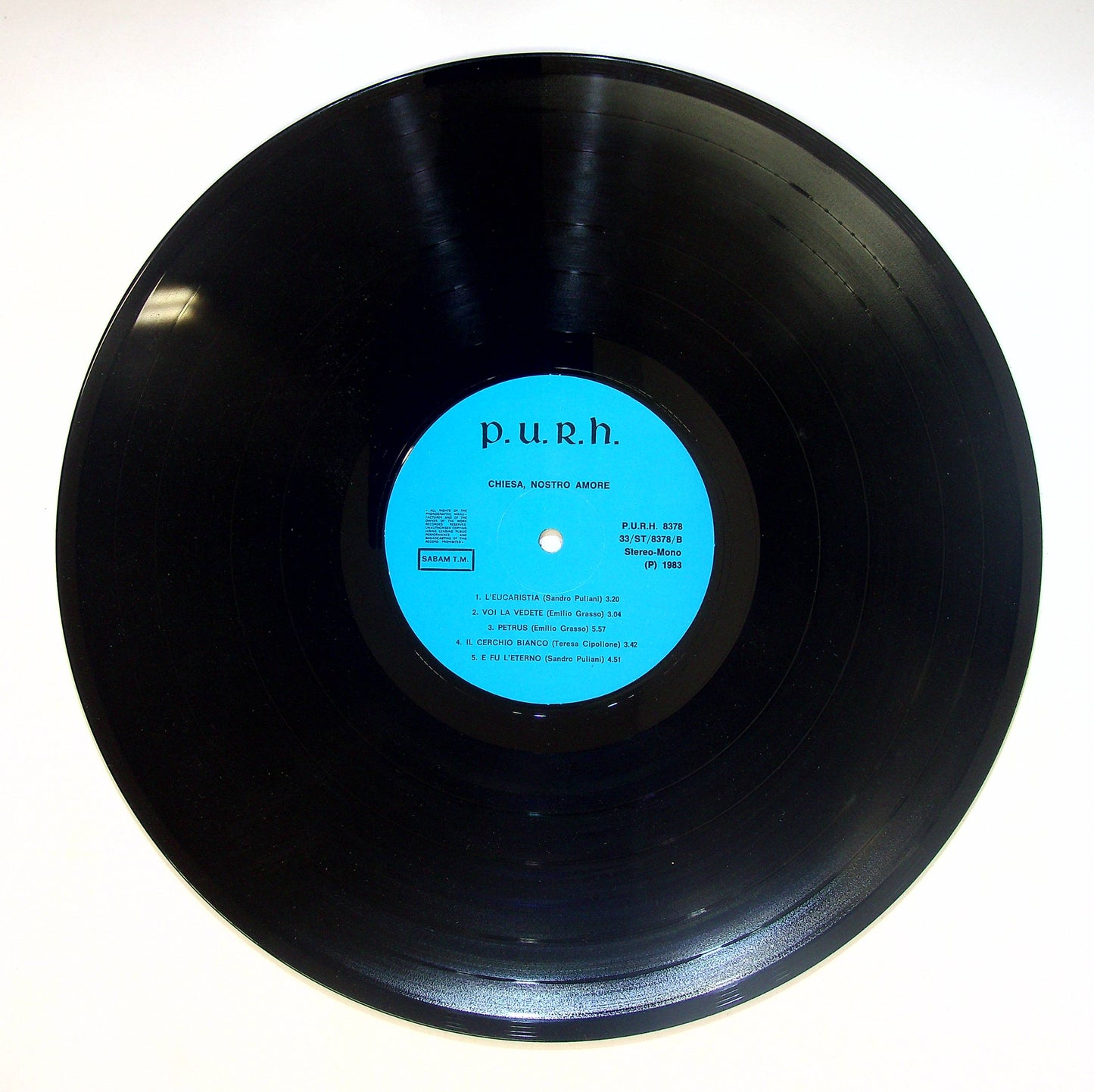 EBOND Chiesa Nostro Amore Canti della Pia Unio Redemptor Hominis Vinile V083041