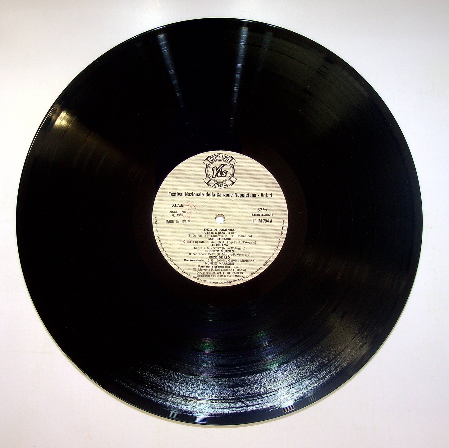 EBOND Festival Nazionale Della Canzone Napoletana Vol. 1 Vinile V083055
