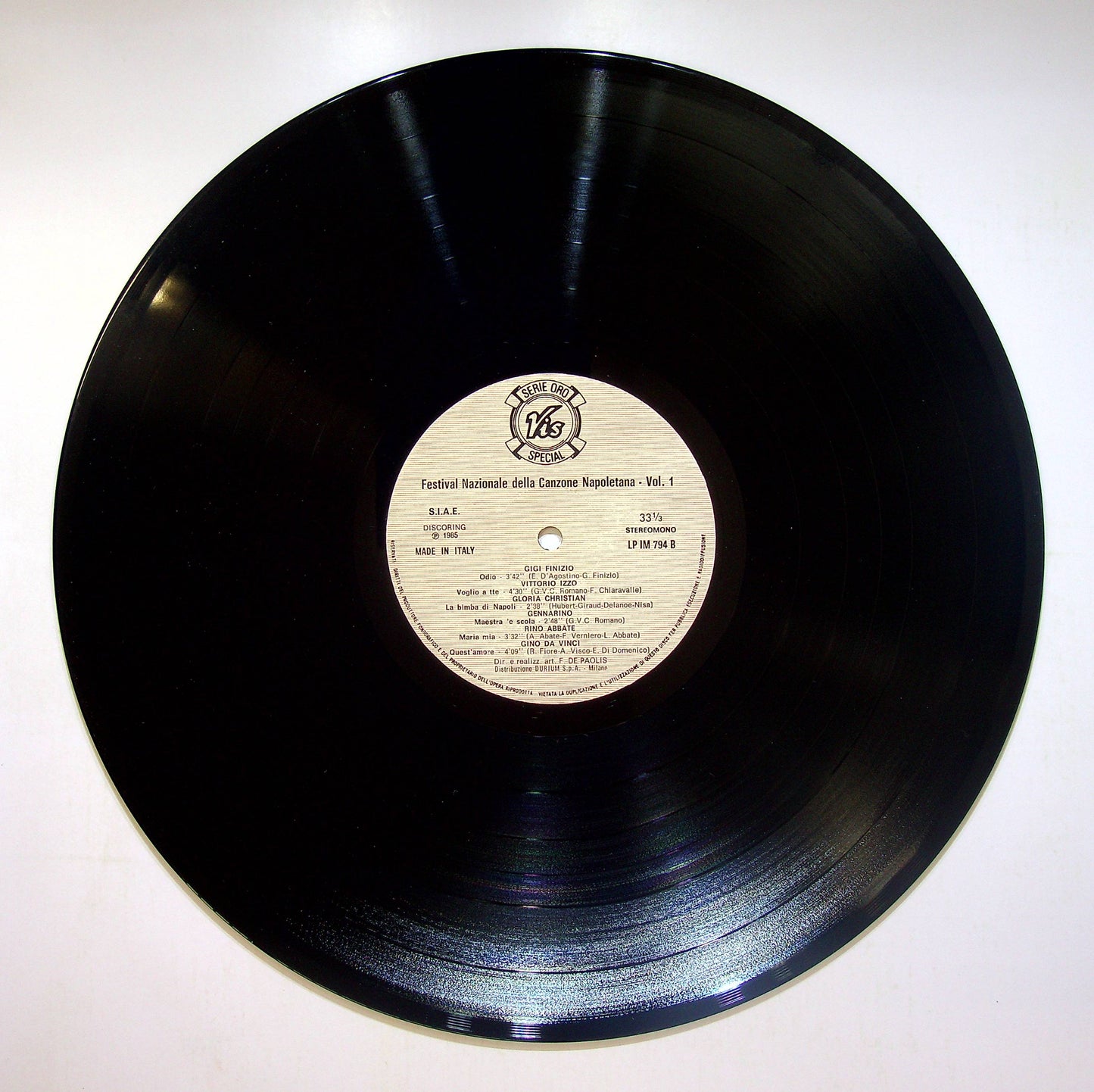 EBOND Festival Nazionale Della Canzone Napoletana Vol. 1 Vinile V083055