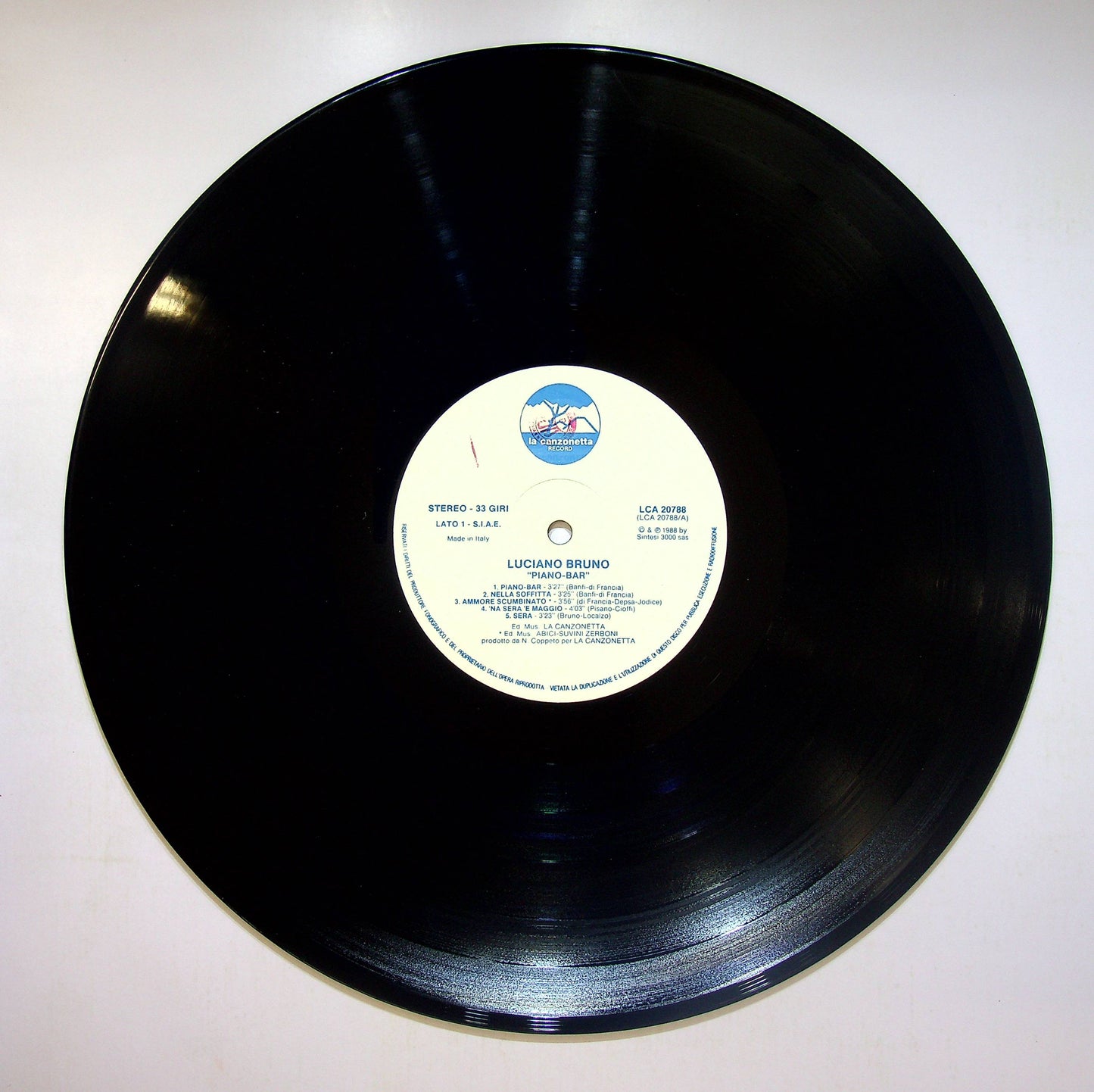 EBOND Luciano Bruno - Piano-Bar Vinile V083058