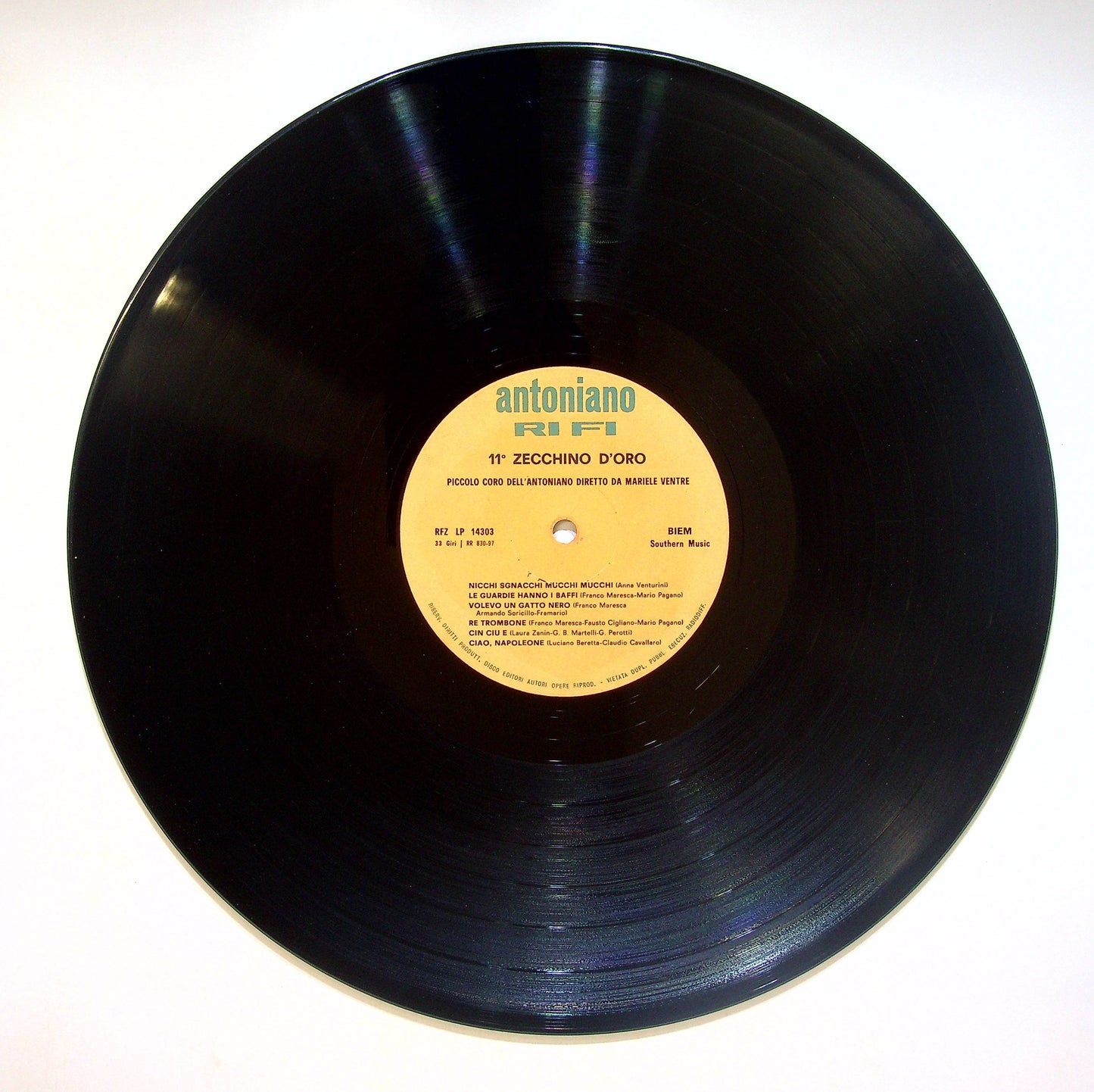 EBOND Various - 11º Zecchino D'Oro 1969 (CRISTINA D'AVENA) Vinile V083064