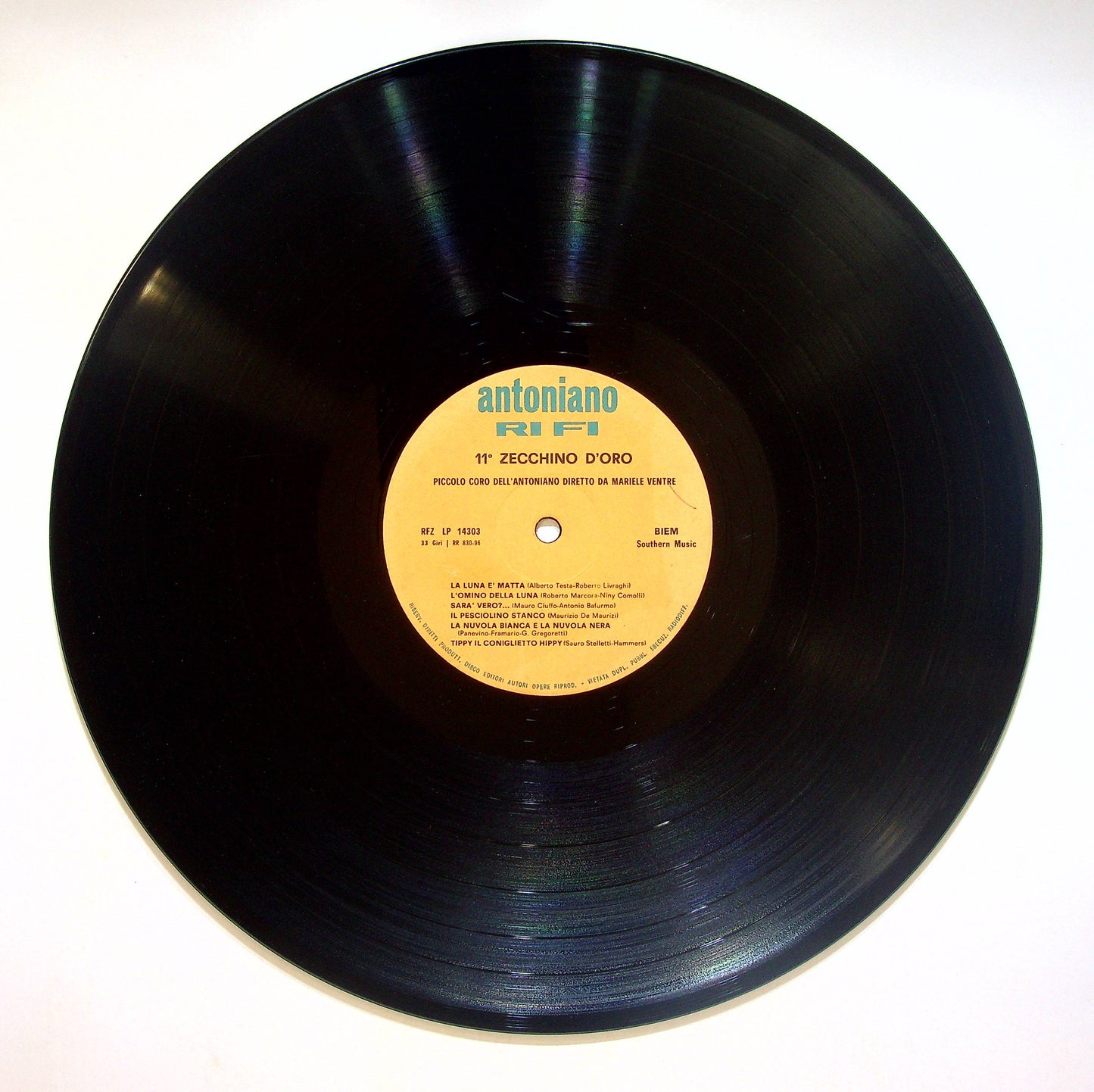EBOND Various - 11º Zecchino D'Oro 1969 (CRISTINA D'AVENA) Vinile V083064