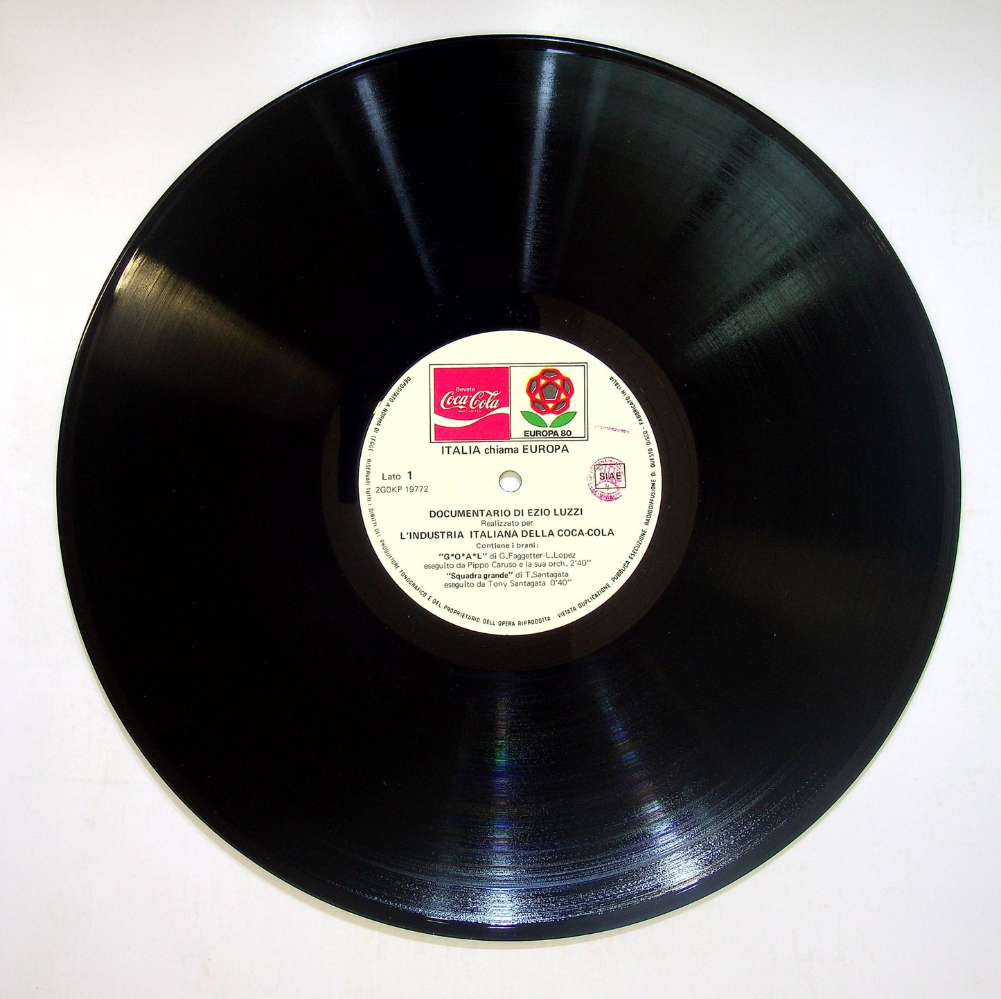 EBOND Ezio Luzzi - Italia Chiama Europa Vinile V083069