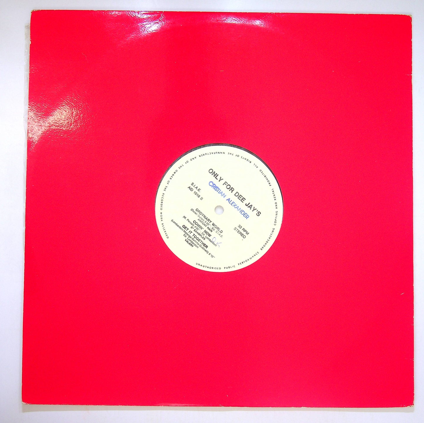 EBOND Various - Only For Dee Jays Vinile V083073