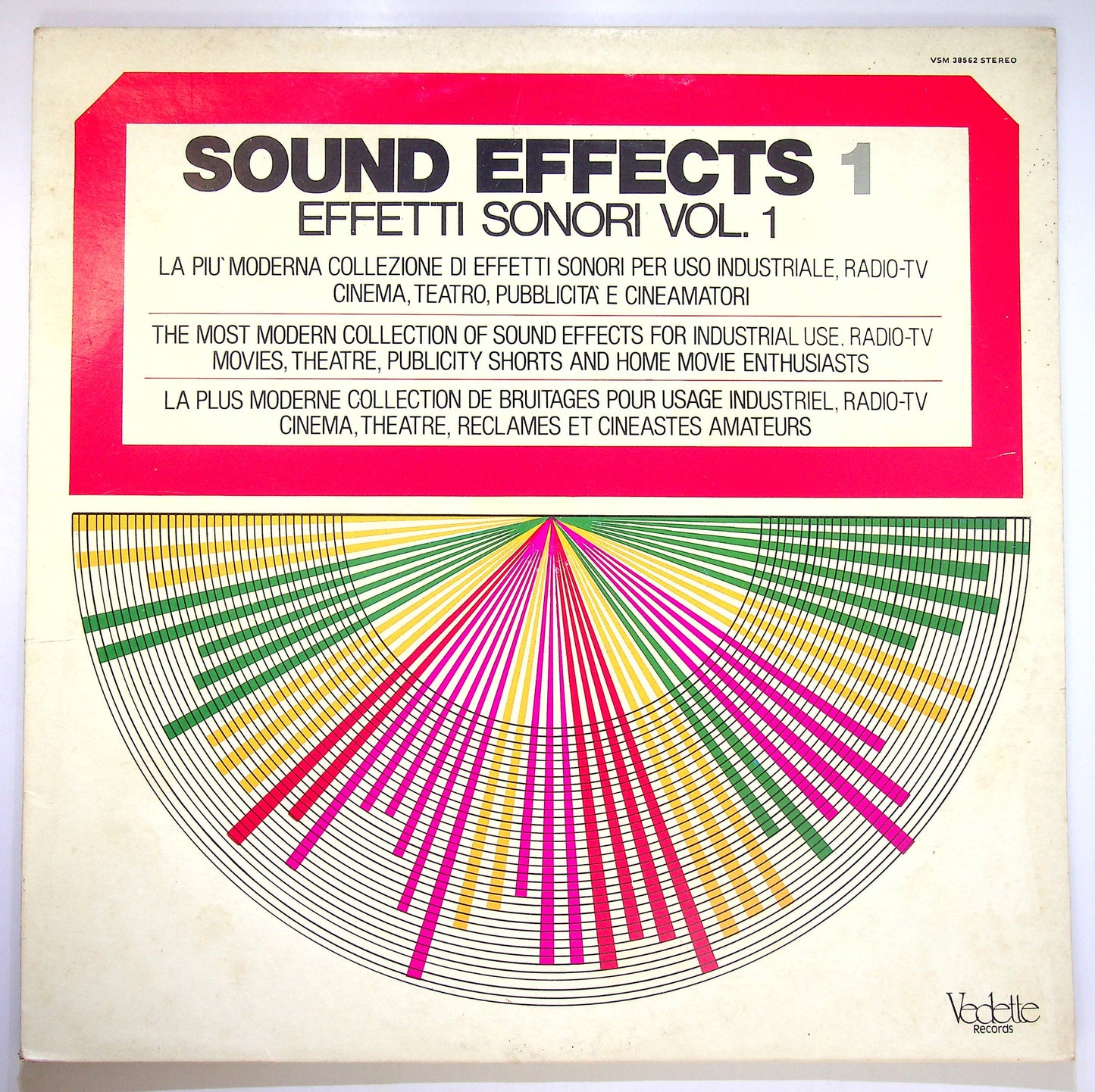 EBOND Sound Effects 1 - Effetti Sonori Vol. 1 Vinile V083075