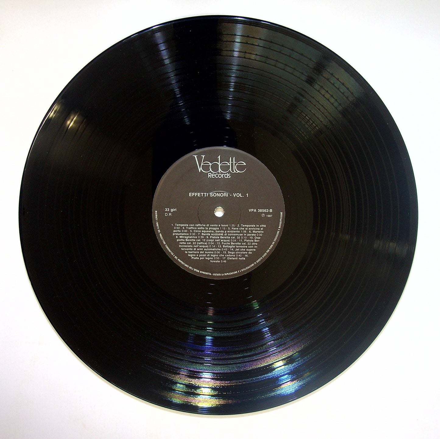 EBOND Sound Effects 1 - Effetti Sonori Vol. 1 Vinile V083075