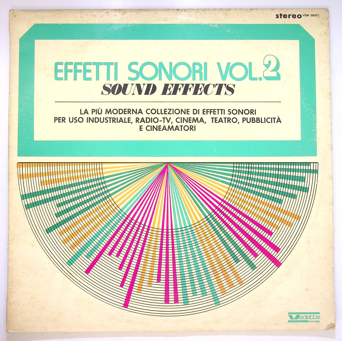 EBOND No Artist - Sound Effects 2 - Effetti Sonori Vol. 2 Vinile V083076