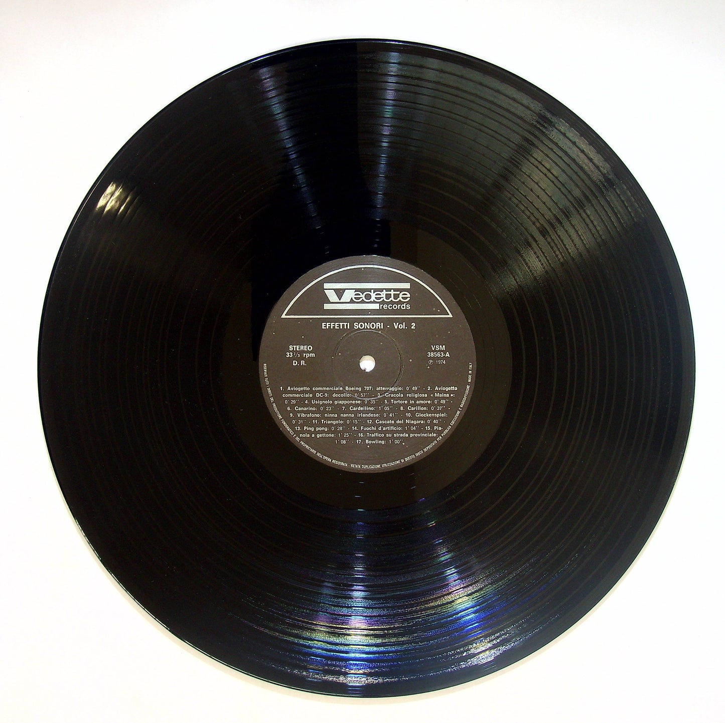 EBOND No Artist - Sound Effects 2 - Effetti Sonori Vol. 2 Vinile V083076