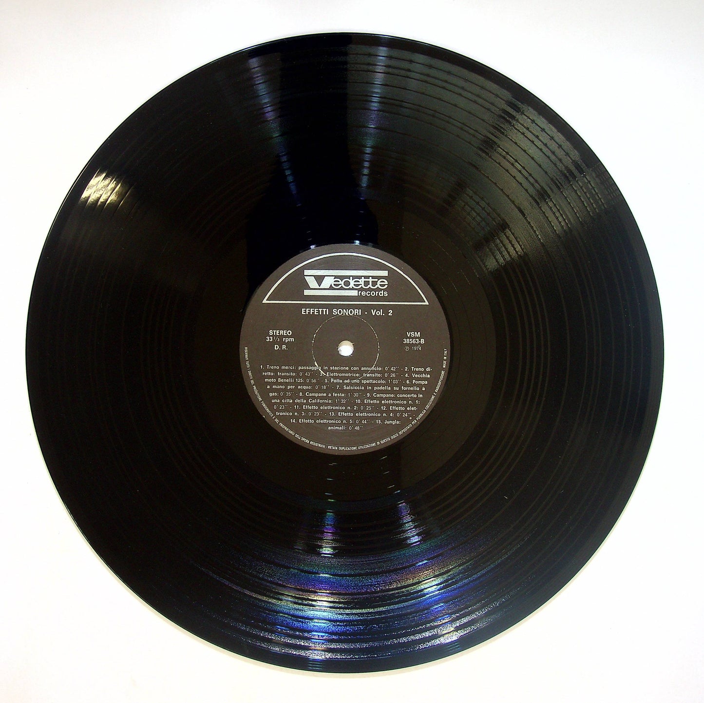 EBOND No Artist - Sound Effects 2 - Effetti Sonori Vol. 2 Vinile V083076