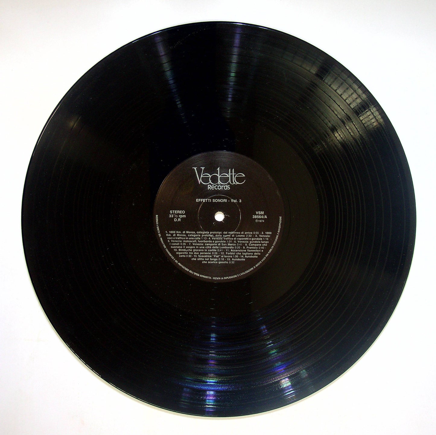 EBOND Sound Effects 3 - Effetti Sonori Vol. 3 Vinile V083077