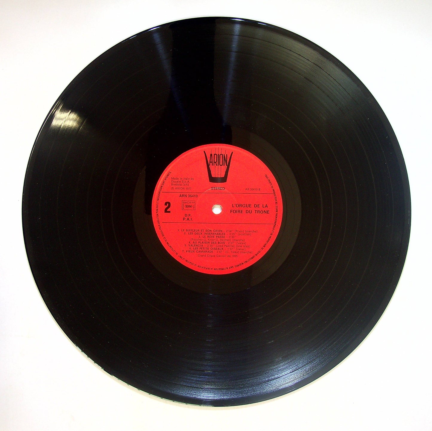 EBOND L'orgue de la Foire du Trone - Grand Orgue Gavioli (1895) Vinile V083078