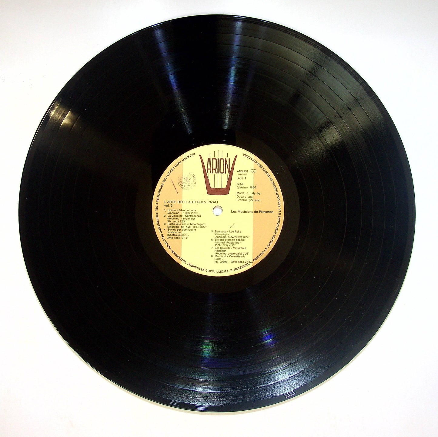 EBOND L’Arte Dei Flauti Provenzali - Vol. 3 Vinile V083082