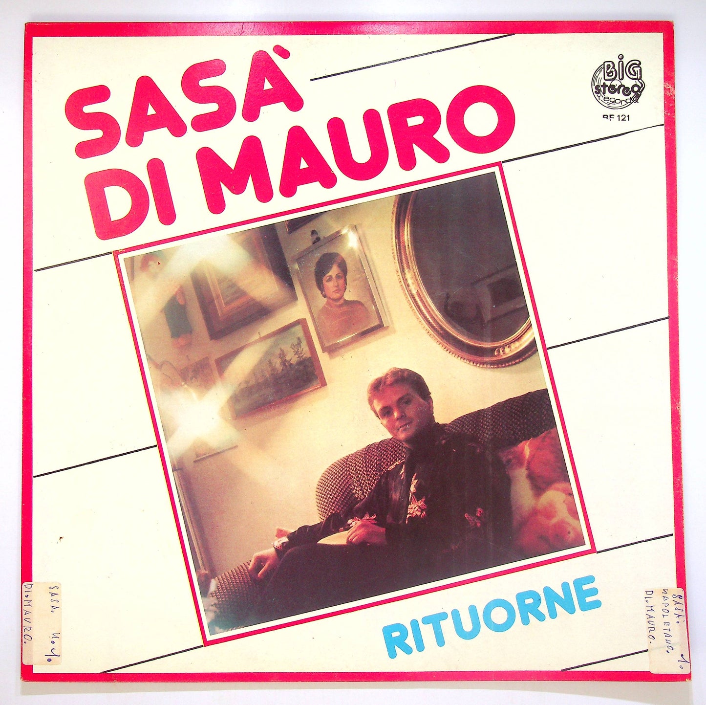 EBOND Sasa Di Mauro - Rituorne Vinile V083088