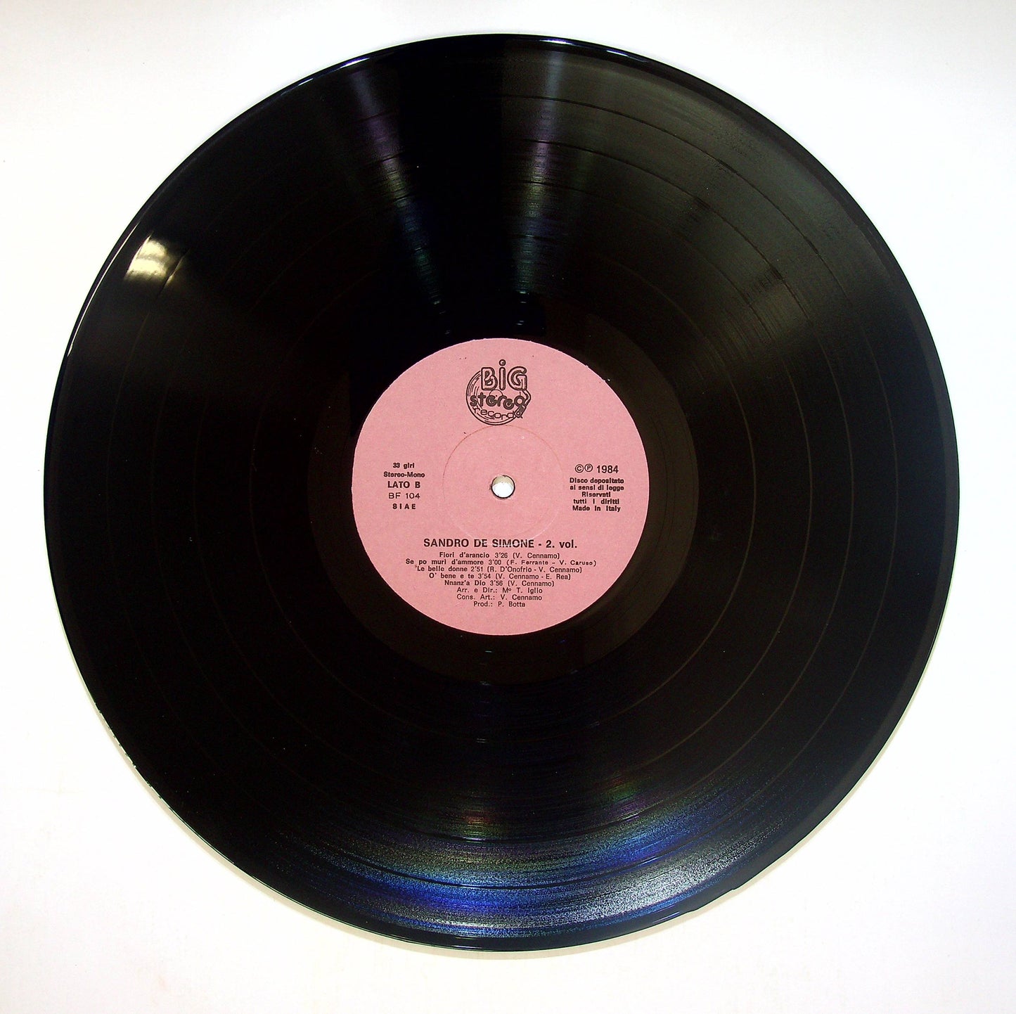 EBOND Sandro De Simone - Vol. 2 Vinile V083089