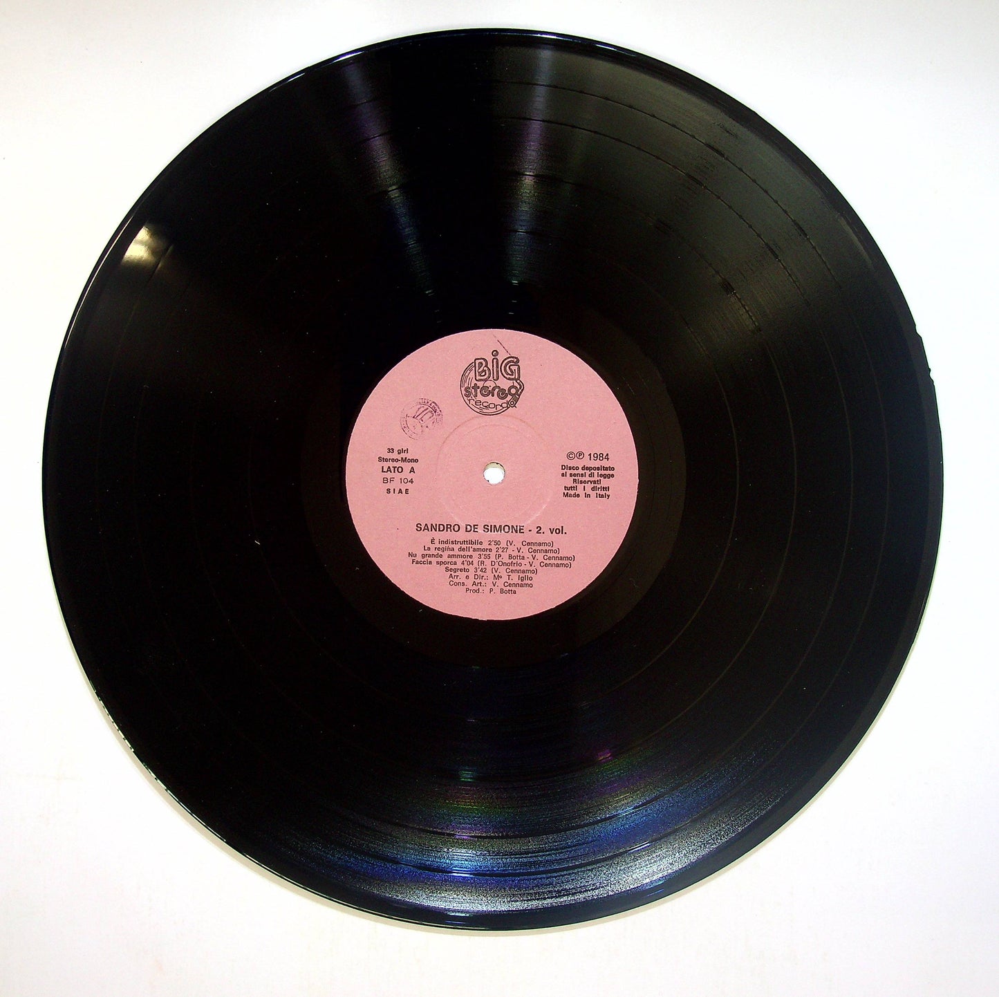 EBOND Sandro De Simone - Vol. 2 Vinile V083089