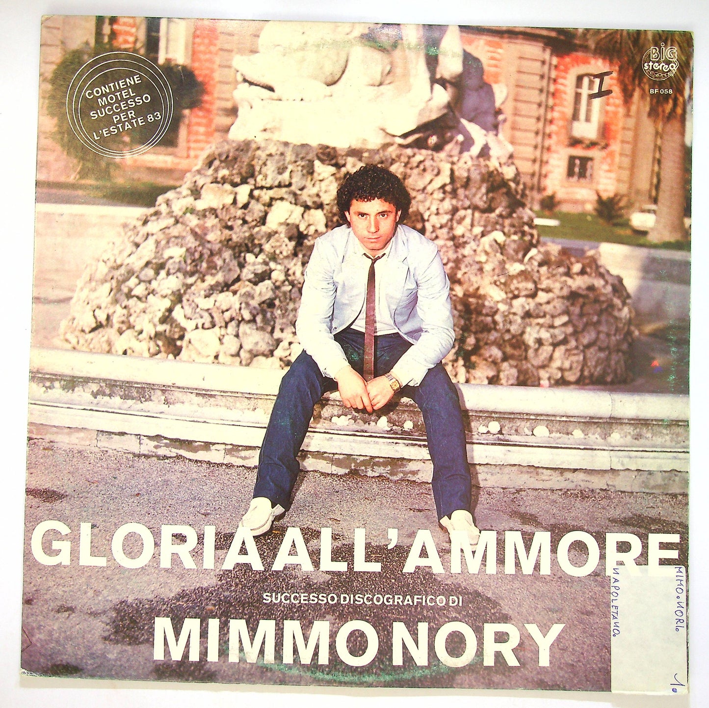 EBOND Mimmo Nory - Gloria All'Ammore Vinile V083093