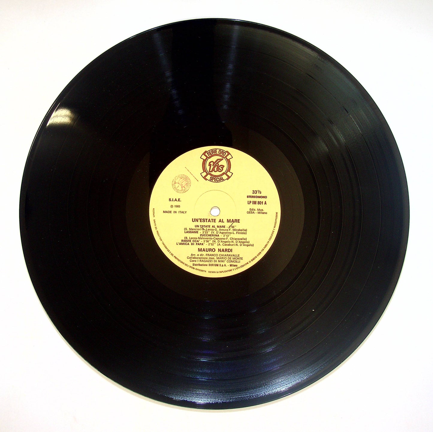 EBOND Mauro Nardi - Un'Estate Al Mare Vinile V083094