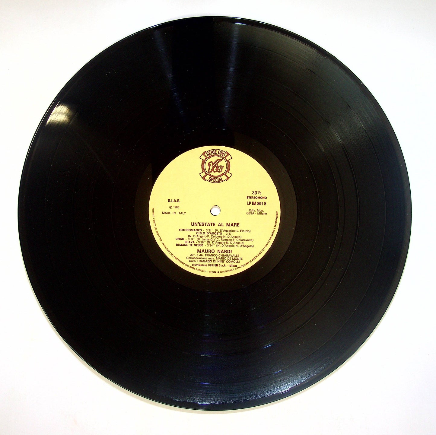 EBOND Mauro Nardi - Un'Estate Al Mare Vinile V083094