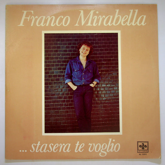 EBOND Franco Mirabella - ... Stasera Te Voglio Vinile V083102
