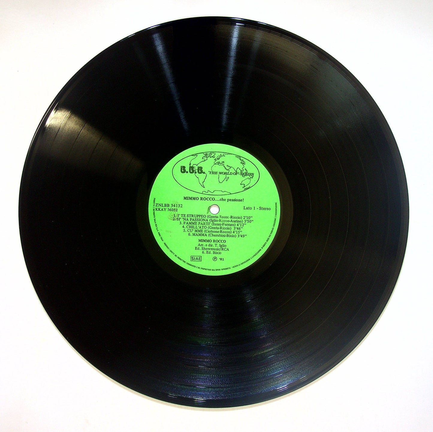 EBOND Mimmo Rocco - 'Mimmo Rocco...Che Passione' Vinile V083106