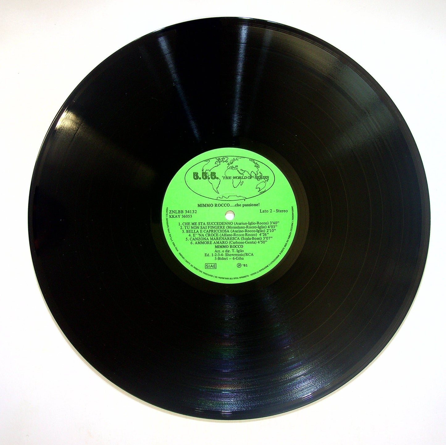 EBOND Mimmo Rocco - 'Mimmo Rocco...Che Passione' Vinile V083106