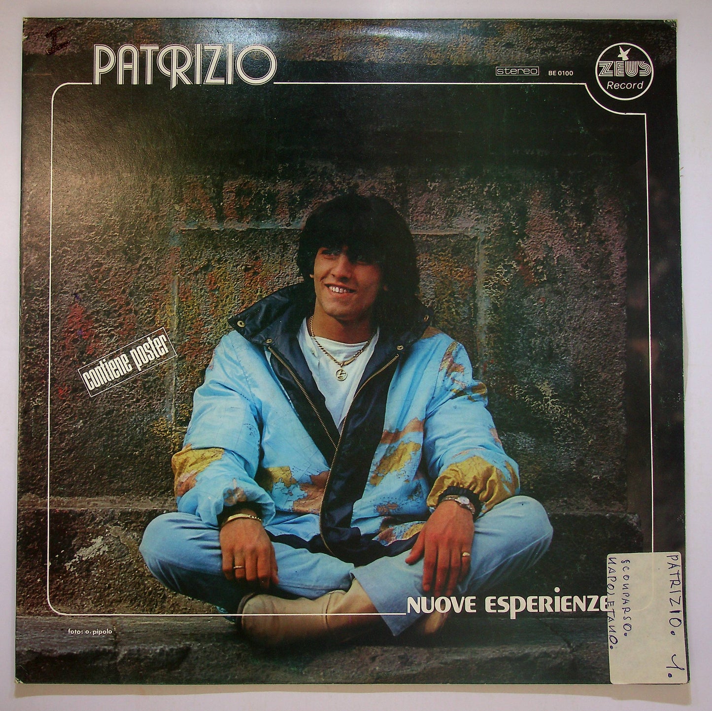EBOND Patrizio - Nuove Esperienze Vinile V083109