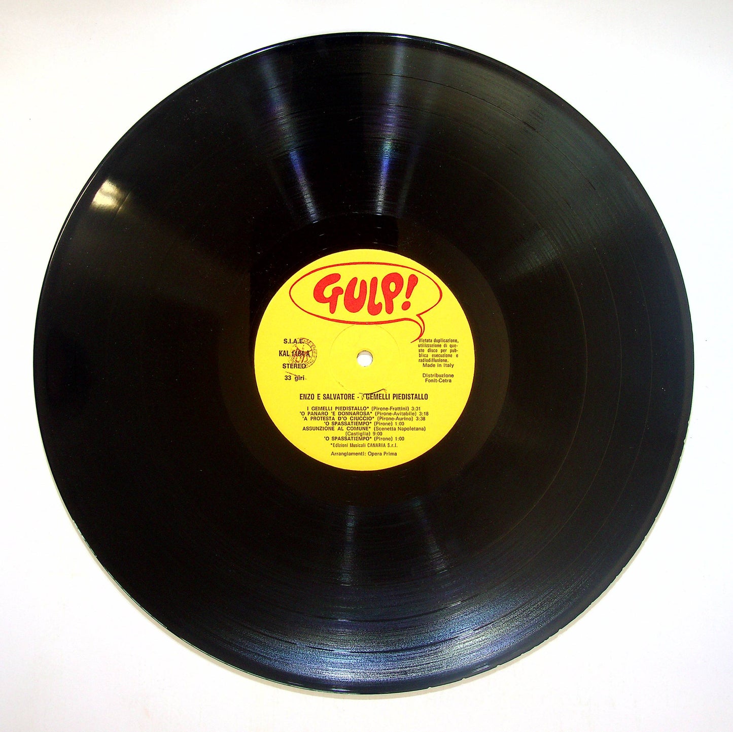 EBOND Enzo E Salvatore - I Gemelli Piedistallo Vinile V083110
