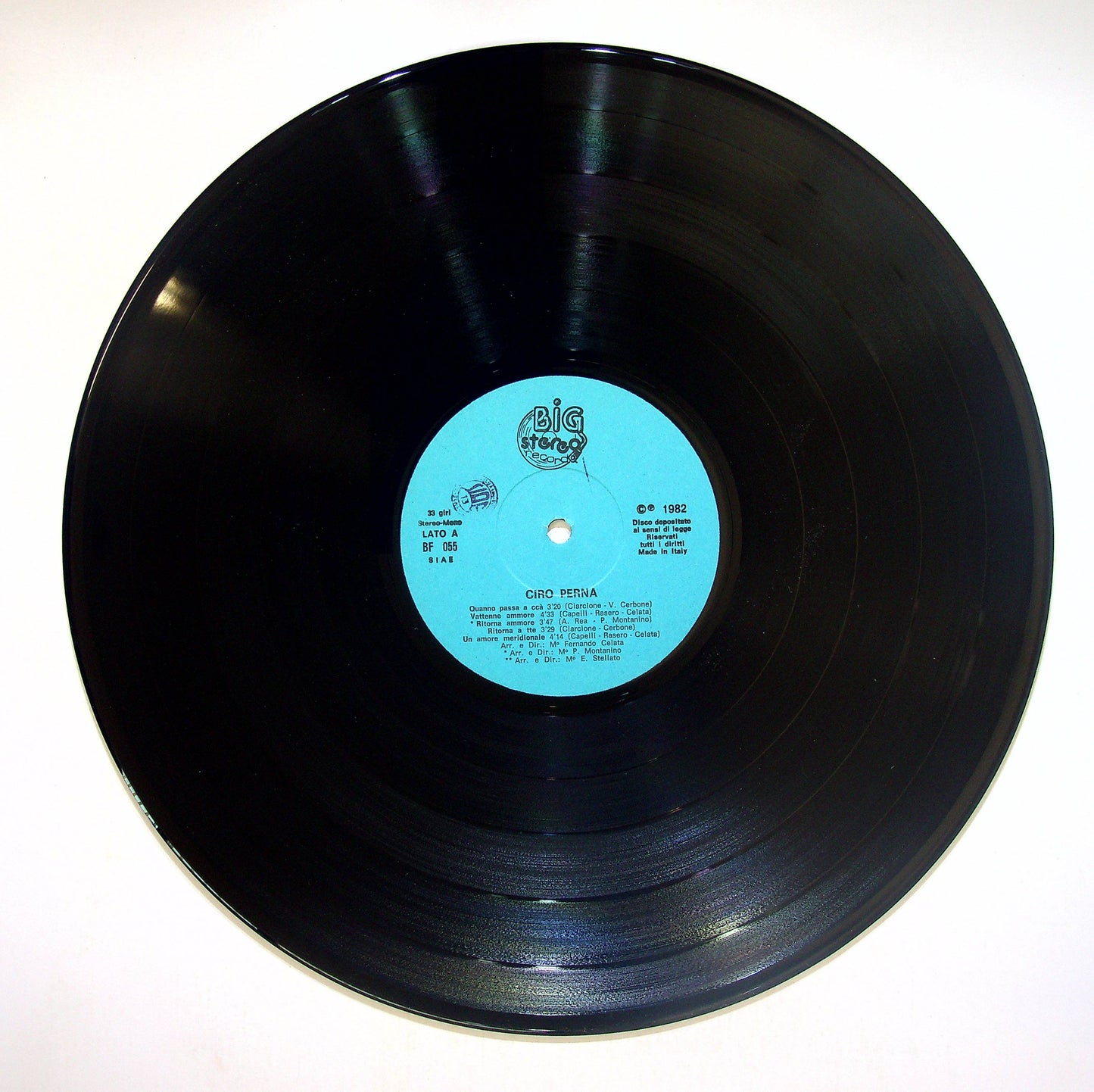 EBOND Ciro Perna - Ieri E Oggi Vinile V083112